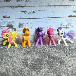 My little pony. 5 ponys.